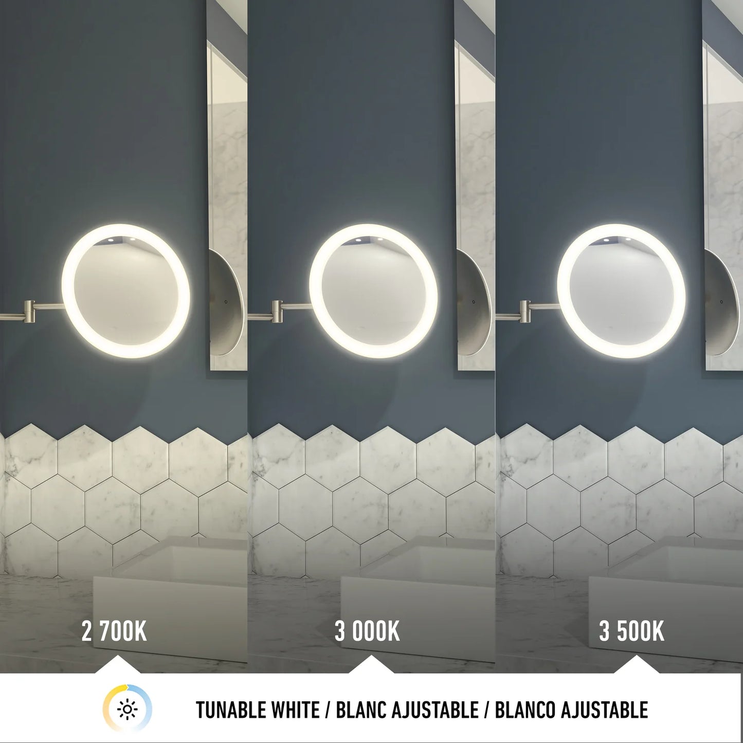 Artika Radia Cordless LED Cosmetic Mirror