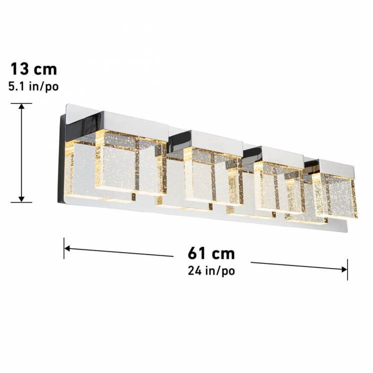Artika Bubble Cube LED Vanity Light