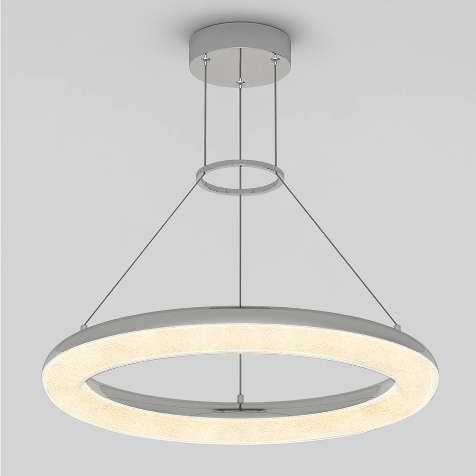 Artika Famous Optical Chandelier Chrome Front