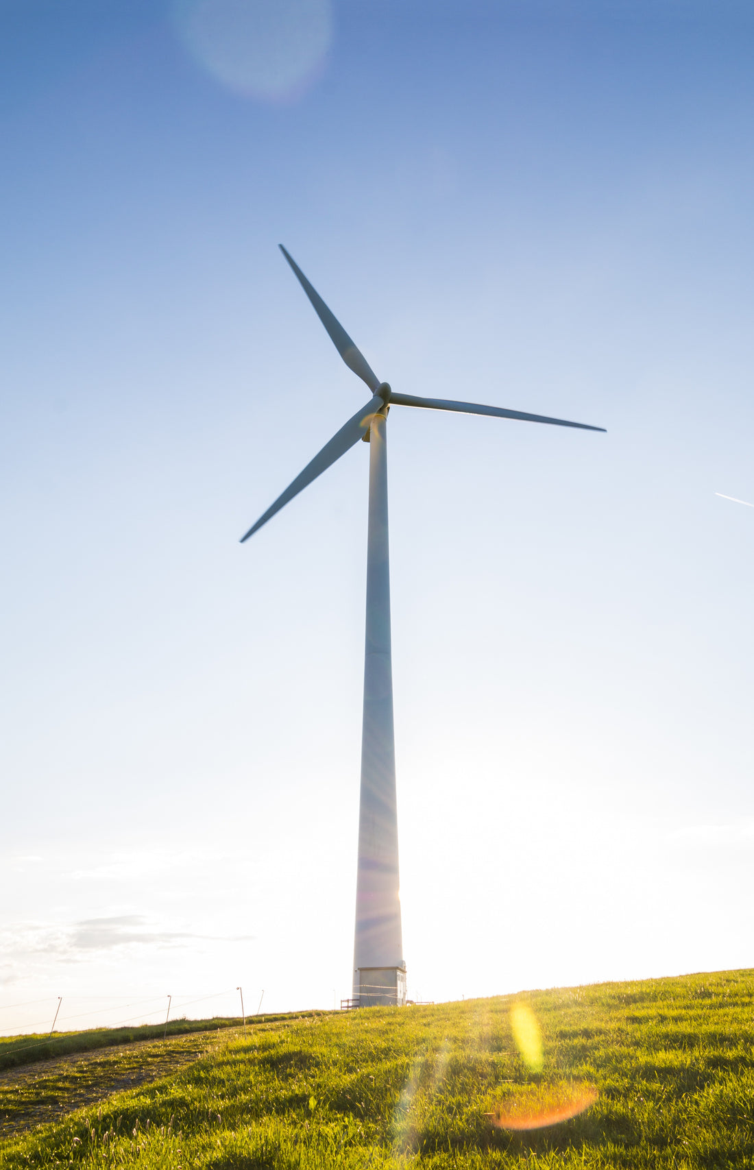 Windmill in the sun