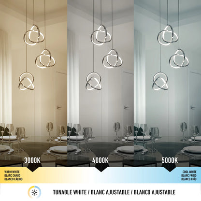 Artika Zephyr 3-Light LED Pendant