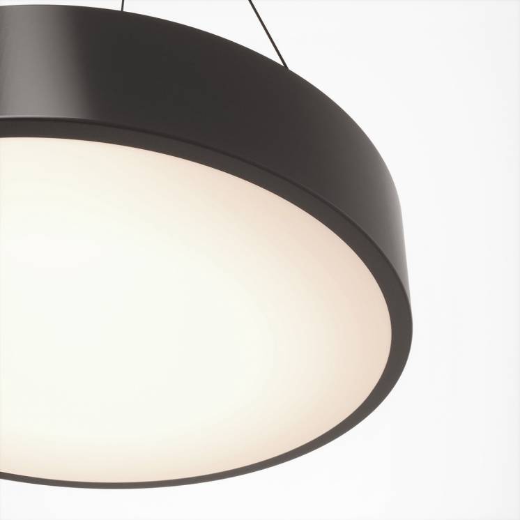 Artika Concerto Modern Chandelier Black Close-up