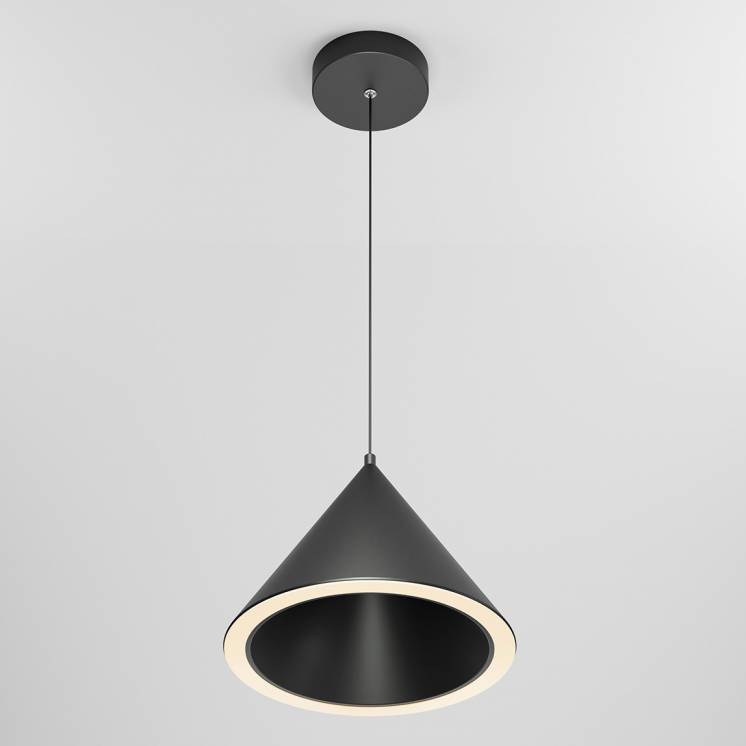 Artika Denali Black Chandelier Low Angle