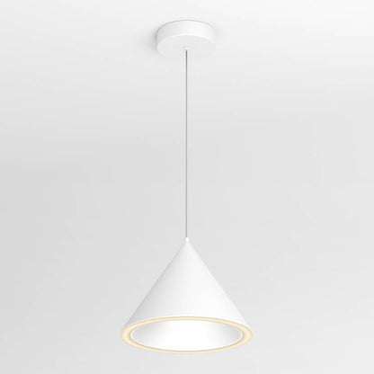 Artika Denali White Chandelier Angle Low