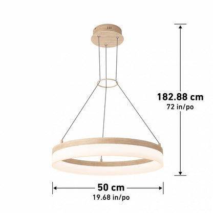 Artika Optical Modern Chandelier Wood Dimensions