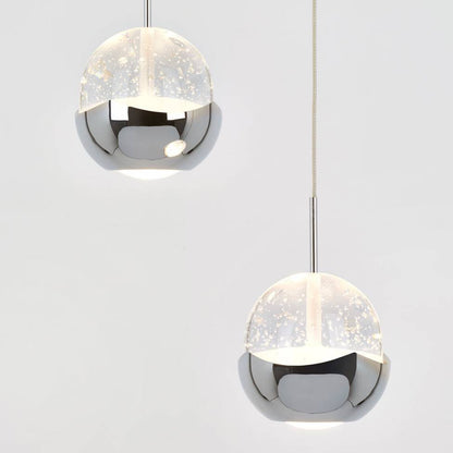 Artika Oracle Pendant Light Chrome Close-up