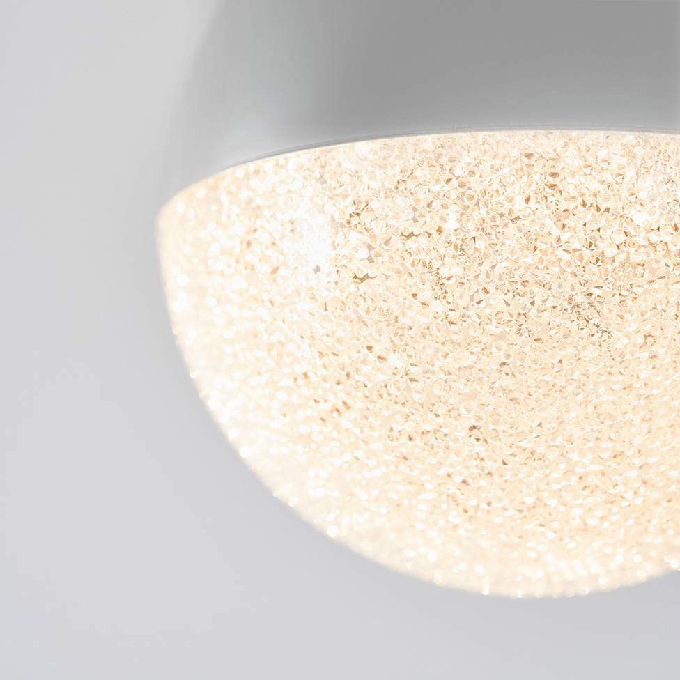 Artika Sparkle Pendant Light Chrome Close-up