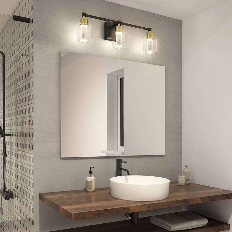 Artika Champagne Globe LED Vanity Light