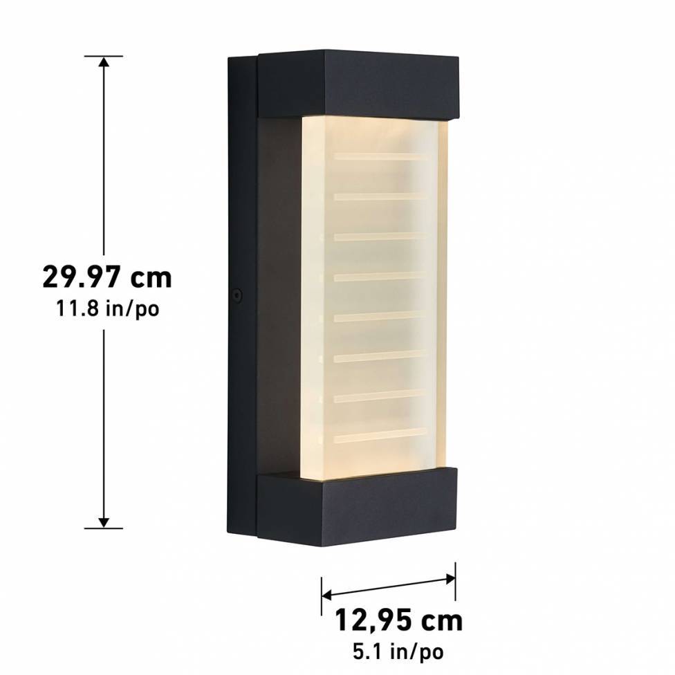 Artika Percy Integrated LED Outdoor Wall Light