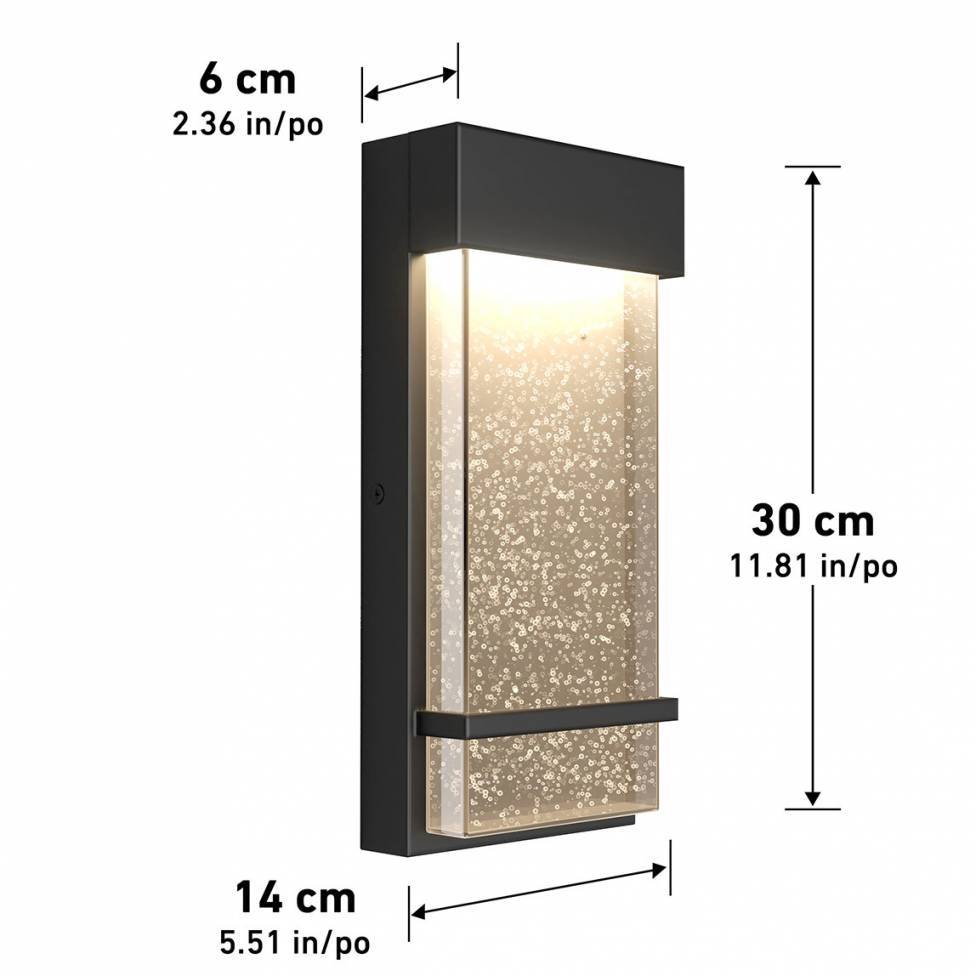 Artika Skyler Integrated LED CCT Outdoor Wall Light