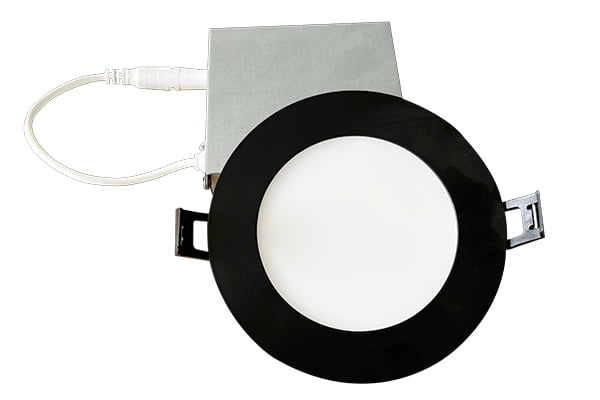 Black led deals wafer lights