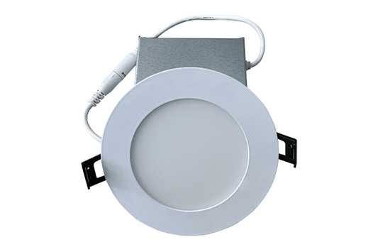 Stanpro Choice 4 Inch Wafer Pot Light White Front