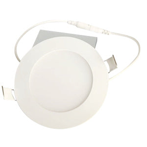 Stanpro Choice 6 Inch Wafer Pot Light White Front