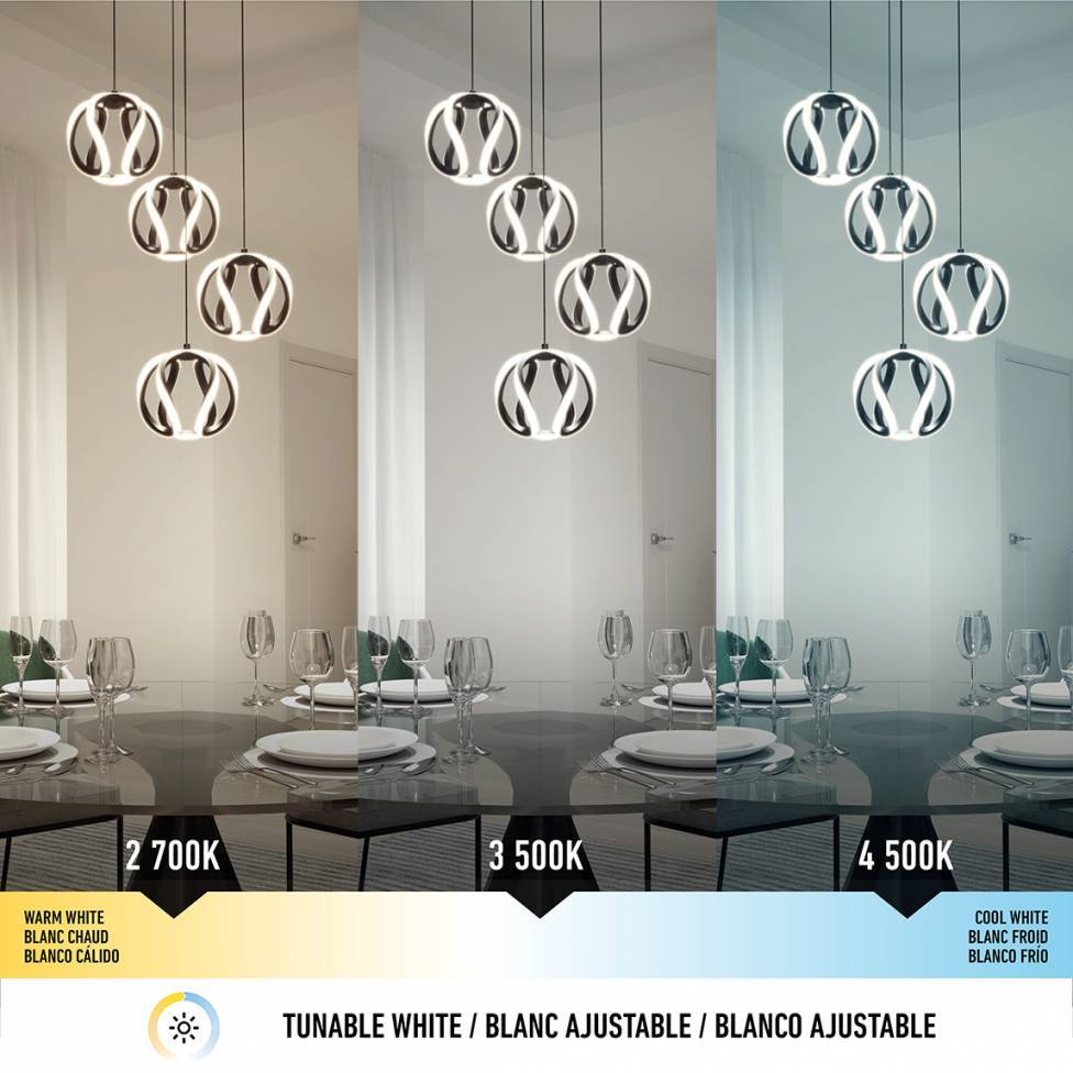 Artika Vivaldi LED 4 Light Pendant