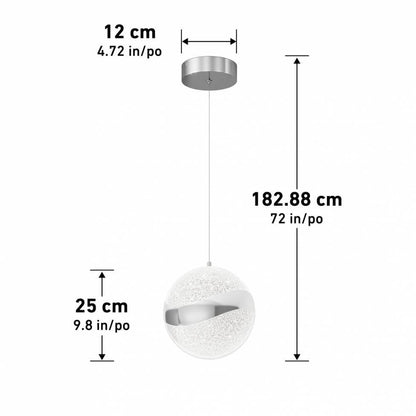 Artika Wavey Ball LED Pendant